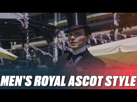 Видео: Мужской стиль на Royal Ascot с историческим консультантом и портным Заком Пинсентом