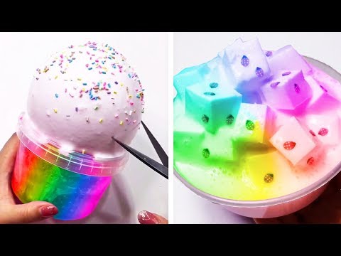 Видео: Самое удовлетворяющее видео слизи ASMR | Релаксирующая странно удовлетворяющая слизь 2019 | 478