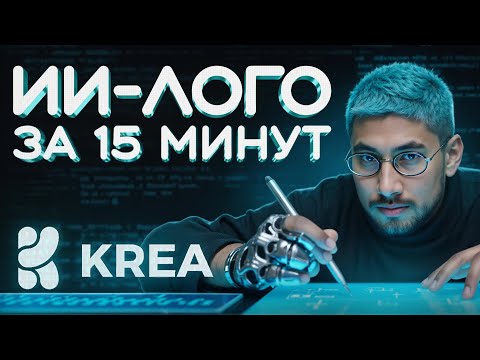 Видео: Создаем ЛОГОТИП в ИИ - KREA за 15 минут бесплатно. Пошаговый гайд