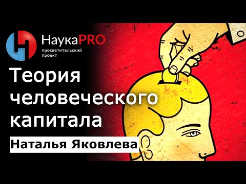 Видео: Теория человеческого капитала и теория человеческого потенциала – Наталья Яковлева | Научпоп