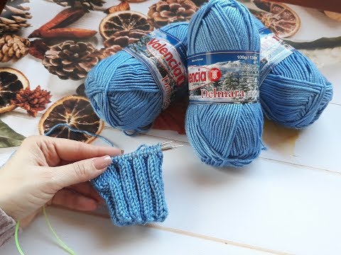 Видео: Свитер спицами. Реглан снизу. Часть 2. Рукава.