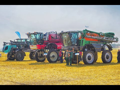 Видео: Тест-драйв 3 опрыскивателей. Видео