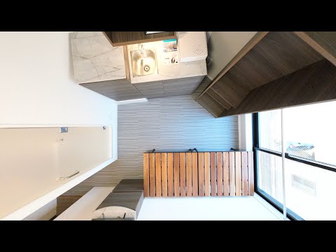 Видео: Эп. 26 — Микро-квартира в Токио.🏠 — 14,73 кв. м / 158,5 кв. футов