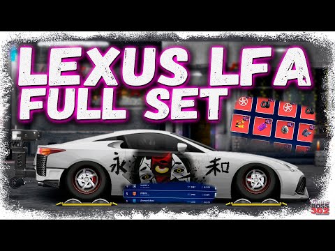Видео: ПОСТРОЙКА LEXUS LFA FULL SET НА НИТРО | ЗАЕХАЛ В ТОП H-КЛАССА | Drag Racing Уличные гонки