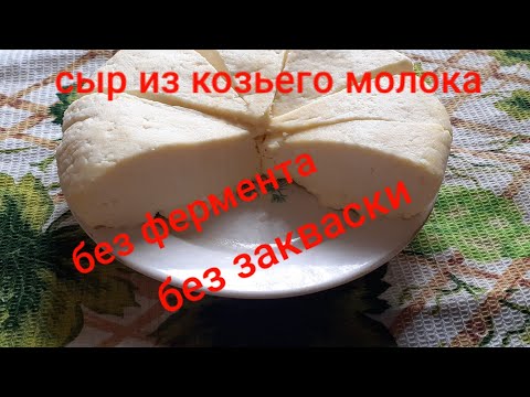 Видео: Сыр из козьего молока.