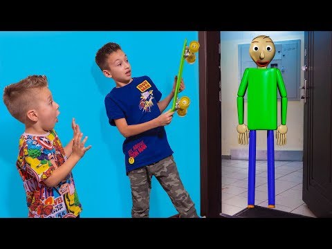 Видео: Артур и Давид НЕ ПОДЕЛИЛИ Сок! BALDI В Реальной Жизни НАШЕЛ Нас!