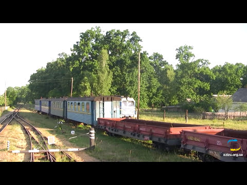 Видео: Поліська вузькоколійка тепловози ТУ2 -097, -062. Antonivka narrow gauge locomotives TU2-097, TU2-062
