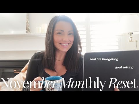 Видео: Моя ноябрьская перезагрузка и планирование бюджета как мамы за 40 | Реальная и понятная история.