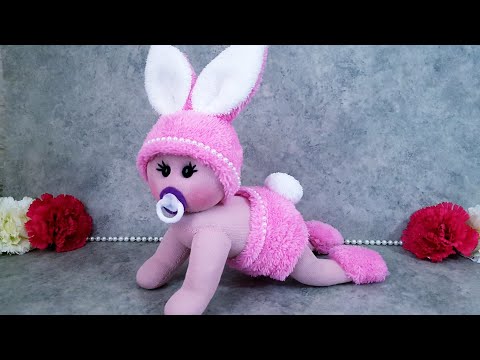 Видео: 😍Любимая игрушка детей/💕Изготовление ползающей куклы