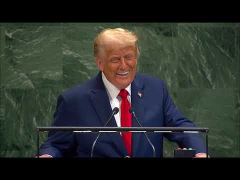 Видео: Выступление президента США Дональда Трампа на 80-й сессии Генассамблеи ООН