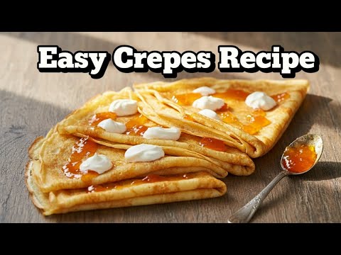 Видео: Простой рецепт блинов, который может попробовать каждый