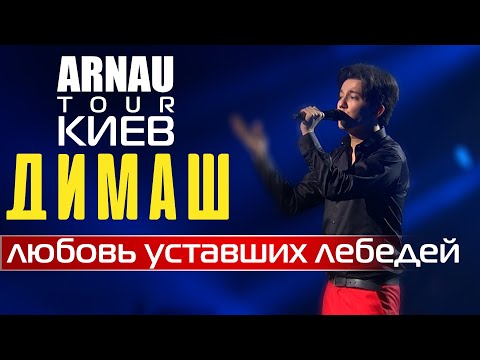 Видео: Димаш Кудайберген | Dimash Qudaibergen - Любовь уставших лебедей | ARNAU tour 11.03.2020