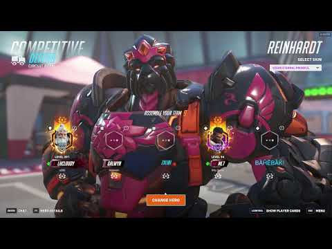 Видео: Вот как выглядит игрок №1 REINHARDT - LHCLOUDY Reinhard