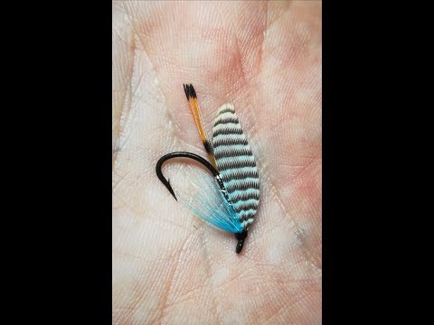 Видео: Классические мокрые мушки 3 Tying a Classic Wet Fly Teal Blue & Silver