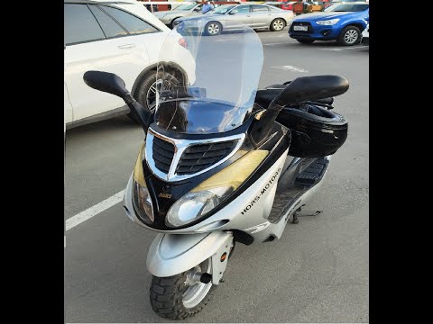 Видео: Электроскутер с мотором estima