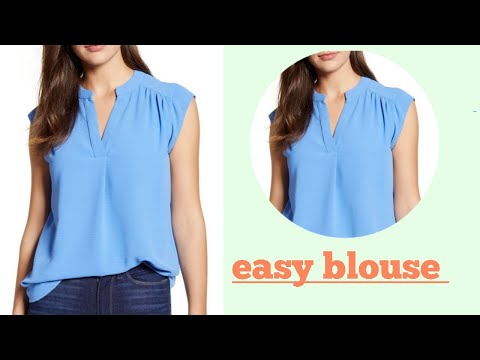 Видео: .Как лучше всего раскроить и сшить эту красивую блузку | техника шитья