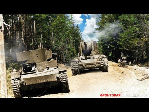 Видео: Личная немецкая киносъемка танкового погрома под Сенно (6 - 9 июля 1941 года)