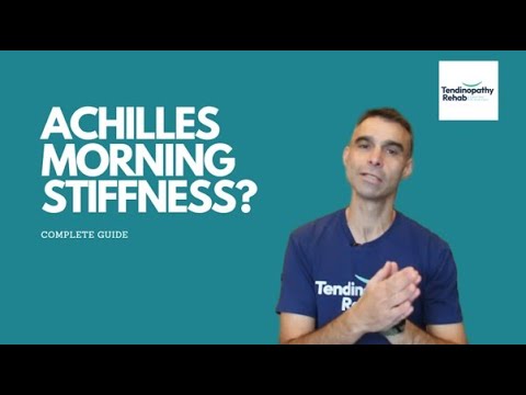 Видео: Утренняя скованность / Ахиллово сухожилие / Причины и эффективное лечение