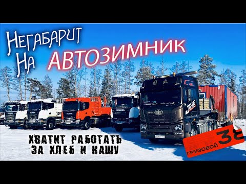 Видео: Магистральный тягач и Автозимник/ Что за ставки?/ Хватит работать за Хлеб и Кашу