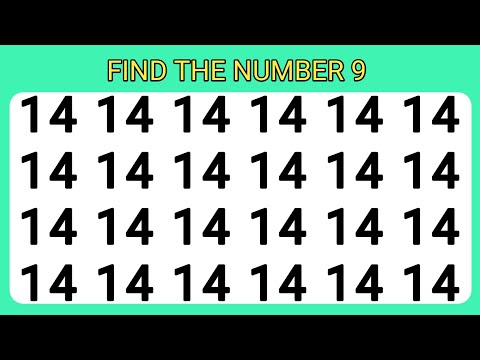 Видео: Найдите лишнее число | найдите отличие | найдите странность