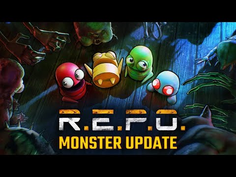 Видео: R.E.P.O. co-op, обновление - Новые монстры! #3