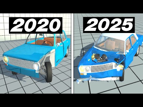 Видео: 😱КАК МЕНЯЛСЯ SIMPLE CAR CRASH (2020-2025)