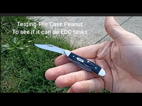 Видео: Самые распространённые задачи с перочинным ножом — от The Case Peanut