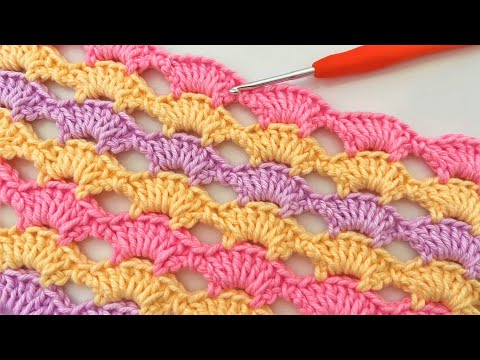 Видео: ДАЖЕ С ЗАКРЫТЫМИ ГЛАЗАМИ! Мой любимый узор крючком! крючком для начинающих