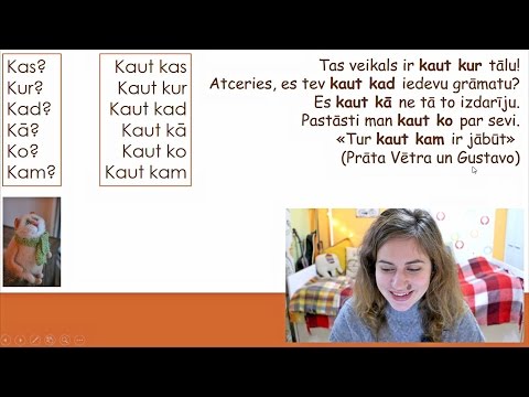 Видео: Частичка "-то" в Латышском (KAUT) ||  Грамматическая 5минутка #4