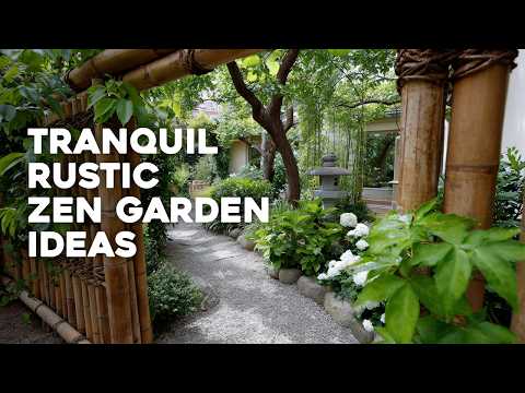 Видео: 🌿 Оазис в деревенском стиле: создайте уголок спокойствия с помощью мха, гальки и дерева