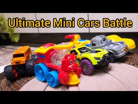 Видео: Эпическая гоночная трасса для игрушечных мини-машинок — медленные против быстрых машинок! 🏎️⚡