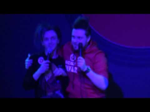 Видео: Фёдор Осипов и Ярослав Баярунас "Крошка моя" (Караоке камикадзе) Меццо Форте 25.03.19