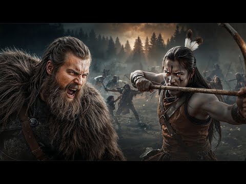 Видео: Что Случилось Когда ВИКИНГИ Встретили ИНДЕЙЦЕВ??