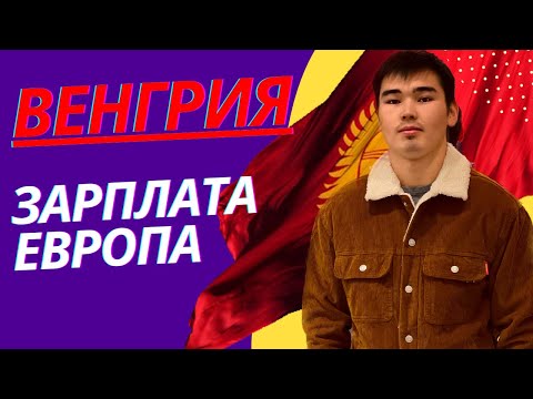 Видео: Венгрия-жумуш жана зарплата/Айына канча акча тапса болот?