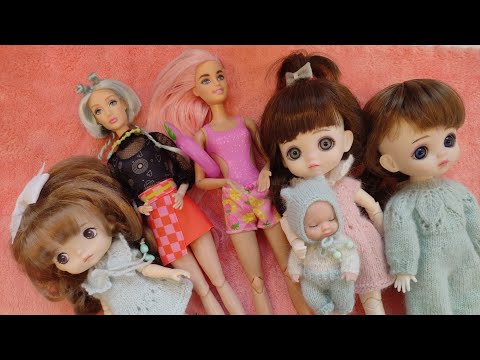 Видео: #26 Барби есть или не до комплект ? Распаковка Barbie pop reveal. Связала одежду в сентябре. 