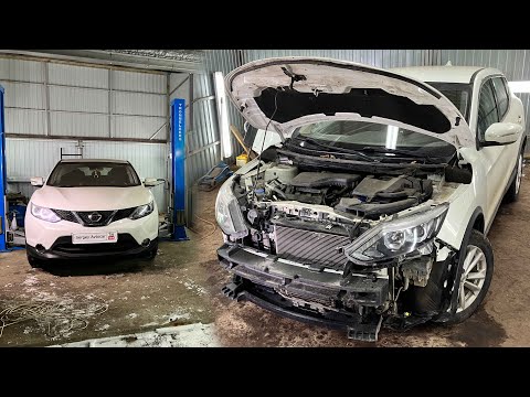 Видео: СНЯТЬ И УСТАНОВИТЬ ПЕРЕДНИЙ БАМПЕР NISSAN QASHQAI.