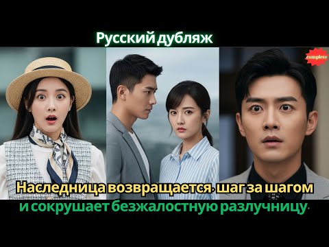 Видео: Наследница возвращается, шаг за шагом возвращает власть и сокрушает безжалостную разлучницу #2025