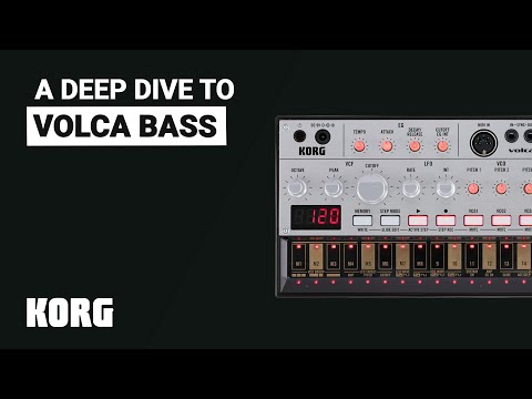 Видео: Полное руководство по KORG VOLCA BASS. Пошаговое руководство.