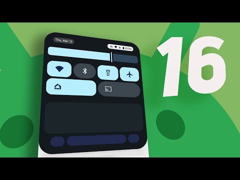Видео: Обзор Android 16 beta