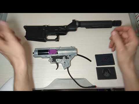 Видео: Wraith co2 stock установка в A&K SR25