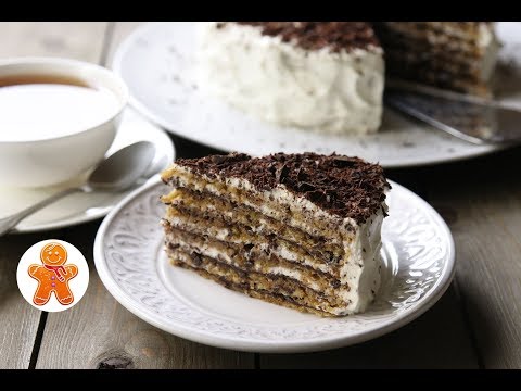 Видео: Итальянский Ореховый Торт ✧ Italian Walnut Cake (English Subtitles)
