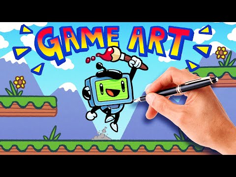 Видео: Как создать игровое искусство