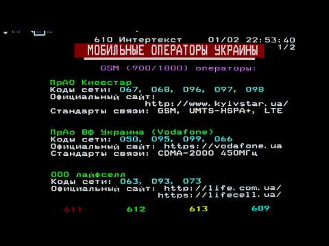 Видео: TELETEXT Интертекст