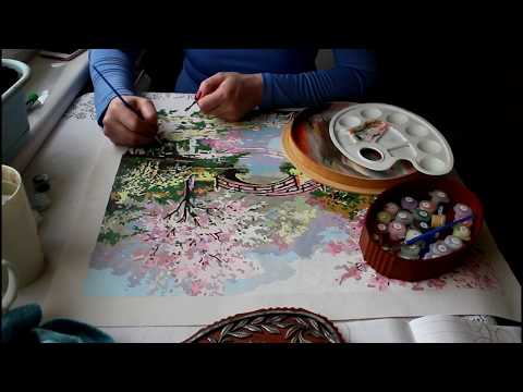 Видео: Раскраска по номерам с Али: что получилось