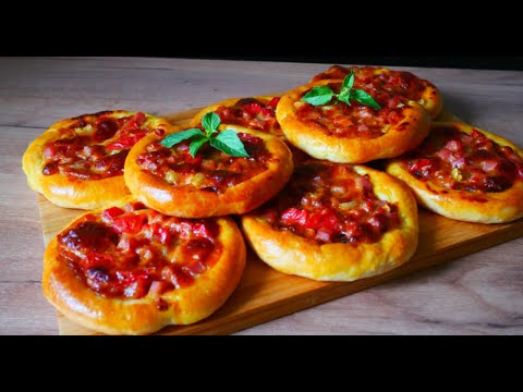 Видео: Домашняя Мини-Пицца: Вкуснее, Чем в Пиццерии!