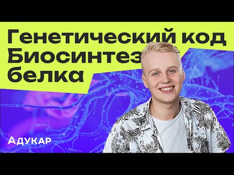 Видео: Генетический код | Биосинтез белка | Биология ЦЭ, ЦТ