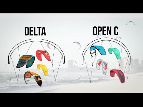 Видео: Какой кайт выбрать Delta или Open C (на примере Core XR и GTS)