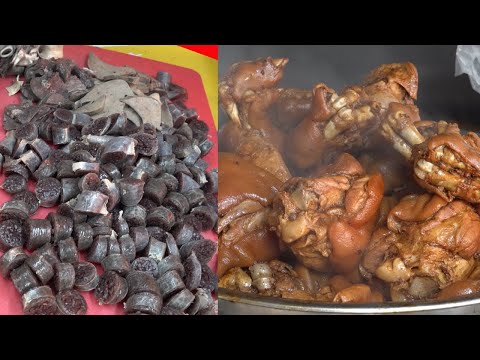 Видео: $9 на сунде и вкусные стрижки на юку / Корейский традиционный рынок животноводства