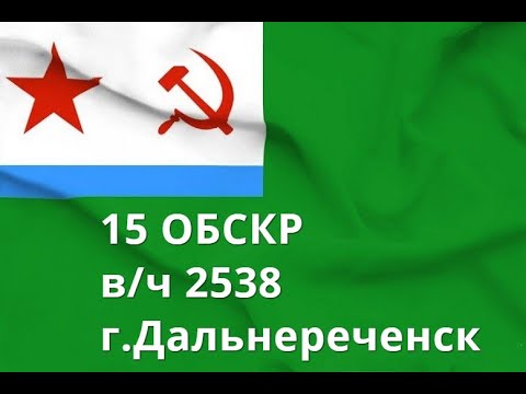 Видео: 15 ОБСКР  В/ч 2538. Дальнереченск.Корабли и катера