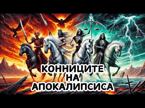 Видео: Четирите конника на АПОКАЛИПСИСА